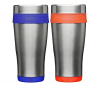 Stainless Steel Tumbler with Plastic Lid, 16 oz.