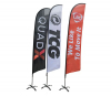 Feather Flag for Outdoor Advertising