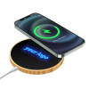 Round Light Up Logo Wireless Charger