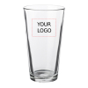 Clear Thick Wall Pint Glass, 16 oz.
