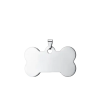 Silver Bone Style Stainless Steel Pet Tag