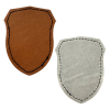 Shield Design Leatherette Patch