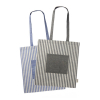 Eco-friendly Cotton Striped Tote Bag
