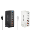 8-Port USB Speed Charge Station - 240 W