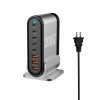 8-Port USB Speed Charge Station - 268 W