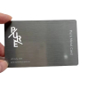 Stainless Steel Business Name Card