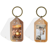 Acrylic-Wood Photo Keychain