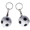 PU Football Shaped Stress Reliever Keychain