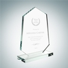 Polygon Award with Base | Clear Glass