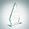 Peak Award with Base | Jade Glass