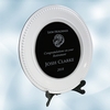 White/Black Award Plate with Acrylic Stand