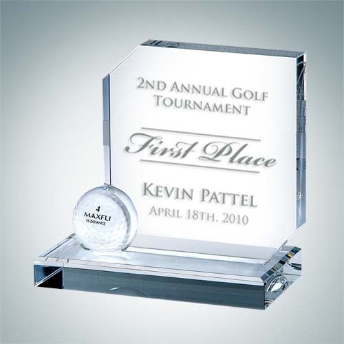 Hole in One Award | Optical Crystal