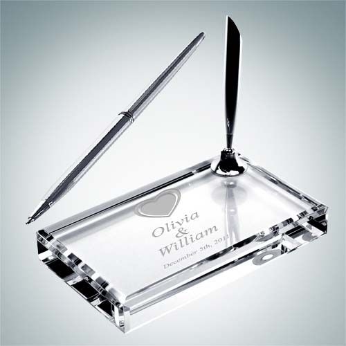 Single Pen Set | Optical Crystal