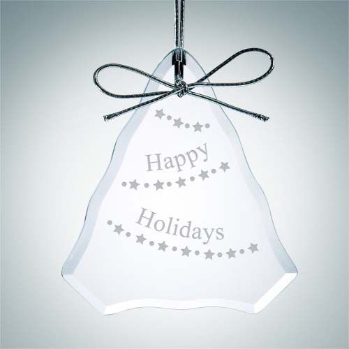 Premium Tree Shape Ornament | Clear Glass