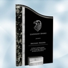 SunRay Silver / Black Acrylic Award | Acrylic - Small