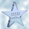 Color Photo Imprinted Acrylic Star (L)