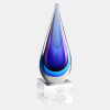 Blue/Pink Teardrop Award (L)