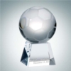 Soccer Ball with Short Base | Optical Crystal