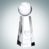 Championship Basketball Trophy | Optical Crystal