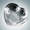 Forget-Me-Not Clear Heart | Optical Crystal