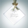 Beveled Square Diamond Ornament | Jade Glass