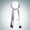 Championship Baseball Trophy | Optical Crystal