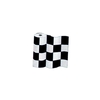 Checkered Bunting - Black/White