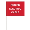 Generic Message Marking Flags - Buried Electric Cable Generic Message Marking Flags - Sewer