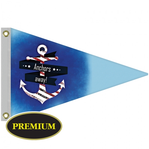 2' x 3' Single Reverse Knit Polyester Pennant