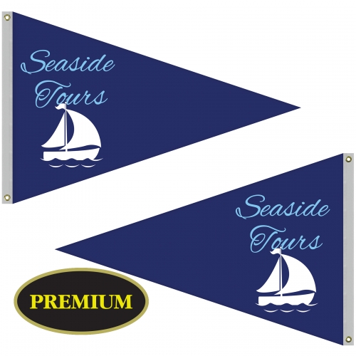 4' x 6' Double Sided Knit Polyester Pennant