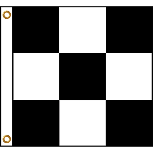 3' x 3' Outdoor Checkered Flag