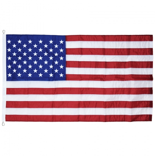 30' x 60' U.S. Nylon Flag with Rope and Thimble