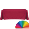 6' Blank Solid Color Polyester Table Throw - Caribbean