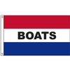 Boats Message Flag w/Heading and Grommets (3'x5')