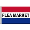 Flea Market 3' x 5' Message Flag with Heading and Grommets