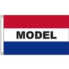 Model 3' x 5' Message Flag with Heading and Grommets