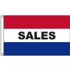 Sales 3' x 5' Message Flag with Heading and Grommets