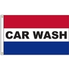 Car Wash 3' x 5' Message Flag with Heading and Grommets