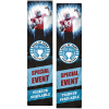 13' Giant Flagpole Replacement Banner Double Sided