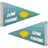 Double Sided Knitted Polyester Pennant Boat Flag (12