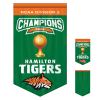 3' x 5' Championship Banner Single Sided with Backliner V-Cut