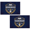 4' x 6' Double Sided Embroidered Flag with Pole Sleeve