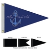 Single Reverse Knitted Polyester Rectangle Boat Flag (24