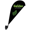 Mini Teardrop Banner with Premium Suction Cup