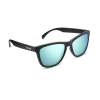 Nectar Black Chucktown Polarized Sunglasses w/Blue Mirror