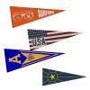 Active Lifestyle Pennants - Full Color/Bleed (5