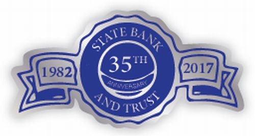 24 Hour FasTurn® Foil Stamp/Embossed Anniversary Shaped Labels (1 3/8