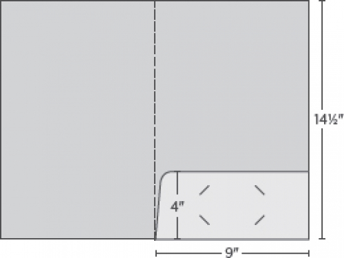 Class 1 Stock 1 Pocket Legal Folders