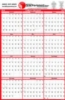 Vertical Laminated Wall Planner (18