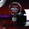 Octagonal Crystal Wine Stopper